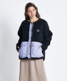 SWAN ZIP/ロキシーリバーシブルボアジャケット