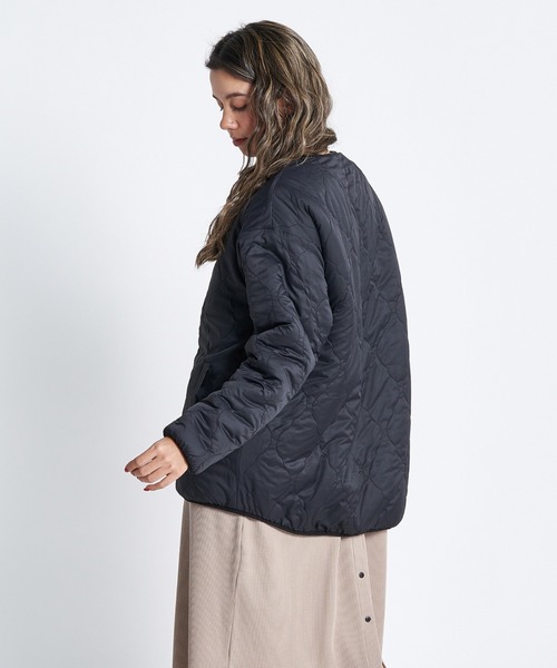ROXY(ロキシー)の「SWAN ZIP/ロキシーリバーシブルボアジャケット(スウェット・レディース・ホワイト/ブラック/ブラウン・LARGE/SMALL/MEDIUM)」の17枚目の写真
