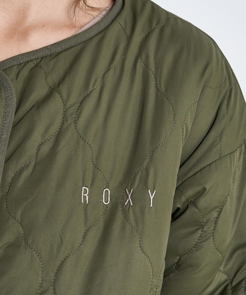 ROXY(ロキシー)の「SWAN ZIP/ロキシーリバーシブルボアジャケット(スウェット・レディース・ホワイト/ブラック/ブラウン・LARGE/SMALL/MEDIUM)」の21枚目の写真