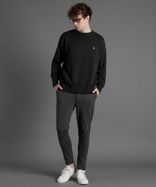 LANVIN en Bleu（ランバンオンブルー）の「ミドルゲージ クルーネック