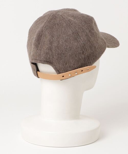Nine Tailor(ナインテイラー)の「【Nine Tailor】 Shaggy Solid Cap(キャップ・メンズ・モカ/ブラック/ライトベージュ・FREE)」の4枚目の写真
