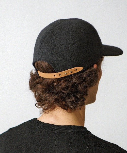 Nine Tailor(ナインテイラー)の「【Nine Tailor】 Shaggy Solid Cap(キャップ・メンズ・モカ/ブラック/ライトベージュ・FREE)」の6枚目の写真