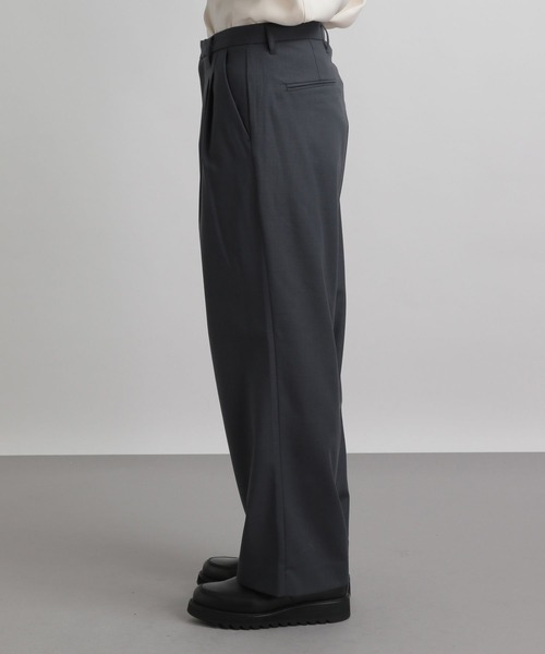 HARE(ハレ)の「【SETUP対応】TWタックワイドパンツ(HARE)(スラックス・メンズ・ブラック/ブルー・SMALL/MEDIUM)」の7枚目の写真