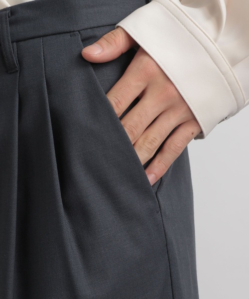 HARE(ハレ)の「【SETUP対応】TWタックワイドパンツ(HARE)(スラックス・メンズ・ブラック/ブルー・SMALL/MEDIUM)」の10枚目の写真