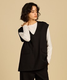 ReNorm | 【SET UP対応】Vネックベスト(ベスト)