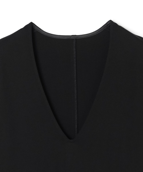 ReNorm（リノーム）の「【SET UP対応】Vネックベスト（ベスト・レディース・ブラック/グレー・フリー）」の11枚目の写真