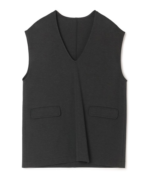 ReNorm（リノーム）の「【SET UP対応】Vネックベスト（ベスト・レディース・ブラック/グレー・フリー）」の13枚目の写真