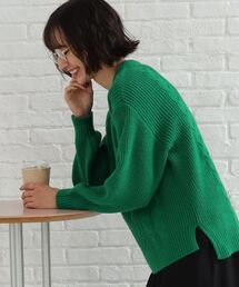 SHOO・LA・RUE | 【洗える】もちもちタッチ ケーブル柄ニット(ニット/セーター)