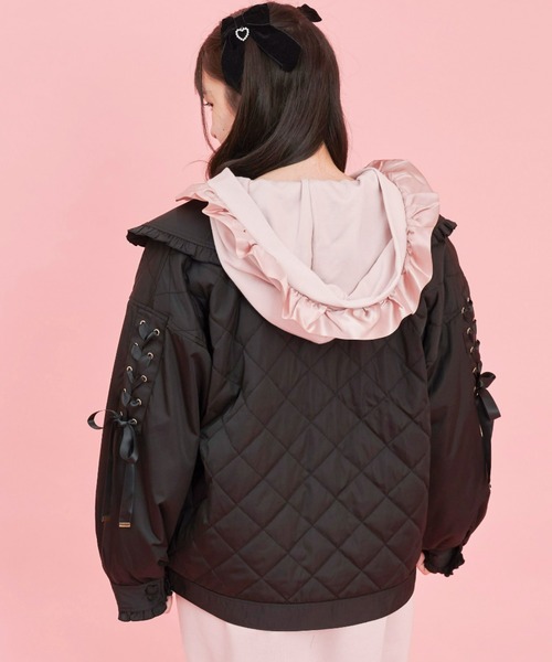 Secret Honey（シークレットハニー）の「MA1風フード付ブルゾン