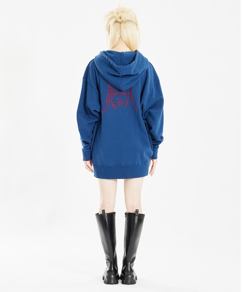 X-girl（エックスガール）の「PLATFORM LONG BOOTS（ブーツ・レディース・ホワイト/ブラック・SMALL/MEDIUM/LARGE）」の20枚目の写真