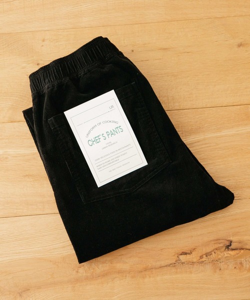 ITEMS URBANRESEARCH(アイテムズ アーバンリサーチ)の「コーデュロイ シェフパンツ(その他パンツ・メンズ・ブラック/ネイビー/オリーブ/ブラウン・LARGE/MEDIUM)」の2枚目の写真