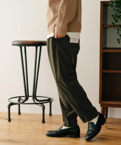 ITEMS URBANRESEARCH(アイテムズ アーバンリサーチ)の「コーデュロイ シェフパンツ(その他パンツ・メンズ・ブラック/ネイビー/オリーブ/ブラウン・LARGE/MEDIUM)」の6枚目の写真