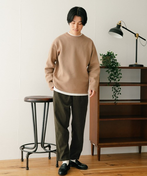 ITEMS URBANRESEARCH(アイテムズ アーバンリサーチ)の「コーデュロイ シェフパンツ(その他パンツ・メンズ・ブラック/ネイビー/オリーブ/ブラウン・LARGE/MEDIUM)」の9枚目の写真