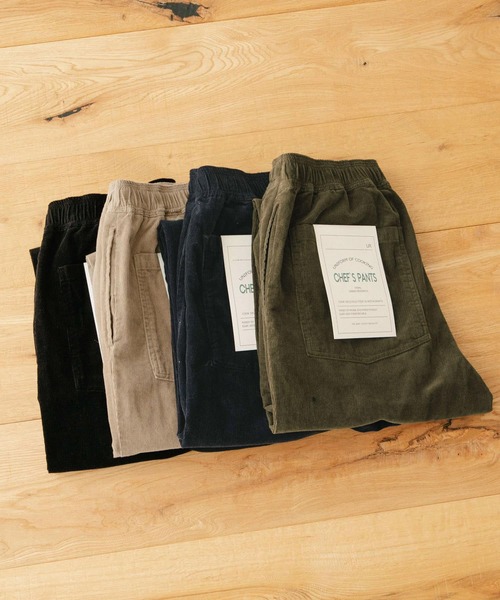 ITEMS URBANRESEARCH(アイテムズ アーバンリサーチ)の「コーデュロイ シェフパンツ(その他パンツ・メンズ・ブラック/ネイビー/オリーブ/ブラウン・LARGE/MEDIUM)」の14枚目の写真