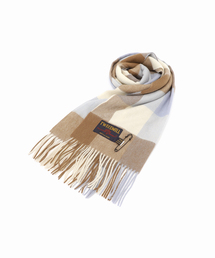 TWEED MILL | 【TWEEDMILL / ツイードミル】 LAMBSWOOL チェックマフラー 50cm×190cm(マフラー)
