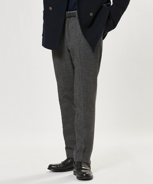 EDIFICE（エディフィス）の「メランジ T/R テーパード イージーパンツ（その他パンツ・メンズ・チャコールグレー/ブラック/ブラウン・SMALL/MEDIUM/LARGE/X-LARGE）」の21枚目の写真