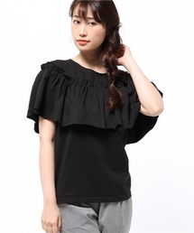 Ray BEAMS | Yuumi ARIA /  フリルTシャツ(Tシャツ/カットソー)