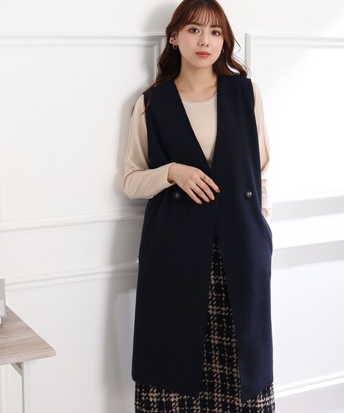 ◆メルトンジャージジレ