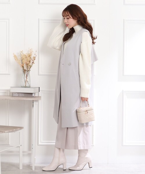 ◆メルトンジャージジレ