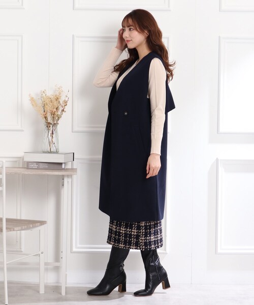 ◆メルトンジャージジレ