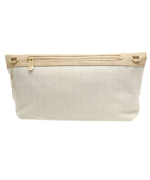 GALLARDAGALANTE（ガリャルダガランテ）の「チェーンアレンジクラッチ（ショルダーバッグ・レディース・ベージュ・FREE）」の3枚目の写真