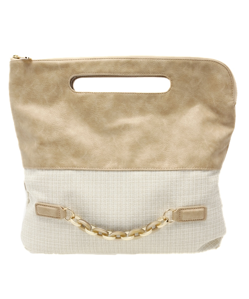 GALLARDAGALANTE（ガリャルダガランテ）の「チェーンアレンジクラッチ（ショルダーバッグ・レディース・ベージュ・FREE）」の5枚目の写真