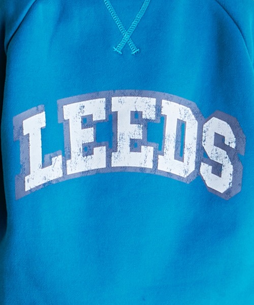 pairmanon(ペアマノン)の「裏起毛ビッグシルエット カレッジトレーナー(スウェット・キッズ・イエロー/グレー/ブルー/ネイビー・130/100/150/140/120/110/90)」の9枚目の写真