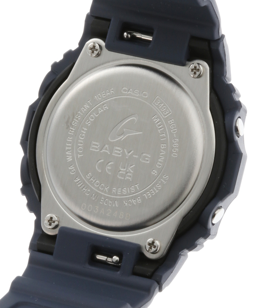 BABY-G(ベイビージー)の「Gshock BGD-5650-2JF【 ウォッチ 】(デジタル腕時計・レディース・ブラック・FREE)」の7枚目の写真
