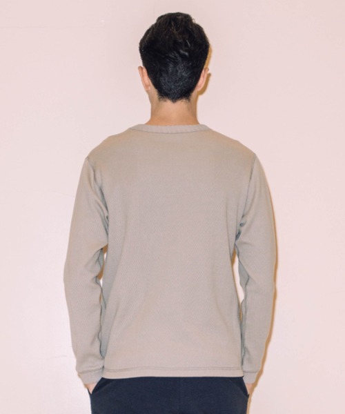 Jackman（ジャックマン）の「L/S Thermal Shirt（Tシャツ/カットソー・メンズ・ブラック/グレー/キナリ・X-LARGE/MEDIUM/LARGE）」の6枚目の写真