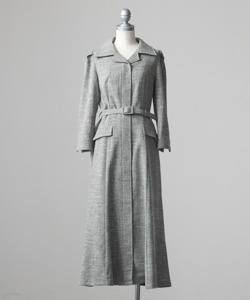 Cheek（チーク）の「【サイズ展開あり】ベルト付き開襟シャツワンピース（シャツワンピース・レディース・グリーン/ラベンダー/ネイビー・SMALL/MEDIUM）」の19枚目の写真