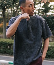 LOS ANGELES APPAREL/ロサンゼルスアパレル 6.5OZ MINERAL WASH CREW NECK T-SHIRT 半袖Tシャツ ウォッシュ加工 オーバーサイズ