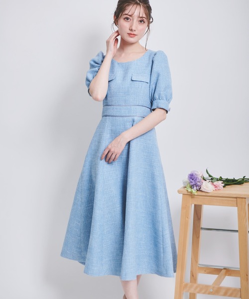 ツイードワンピ | ロングワンピース | Noela OFFICIAL WEB STORE
