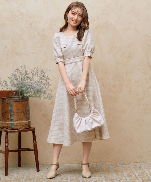 Noela（ノエラ）の「ツイードワンピース（ワンピース）」 - WEAR