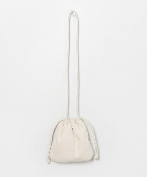 URBAN RESEARCH DOORS（アーバンリサーチドアーズ）の「クッションショルダーバッグ（ショルダーバッグ・レディース・ベージュ/アイボリー/ブルー・-）」の6枚目の写真