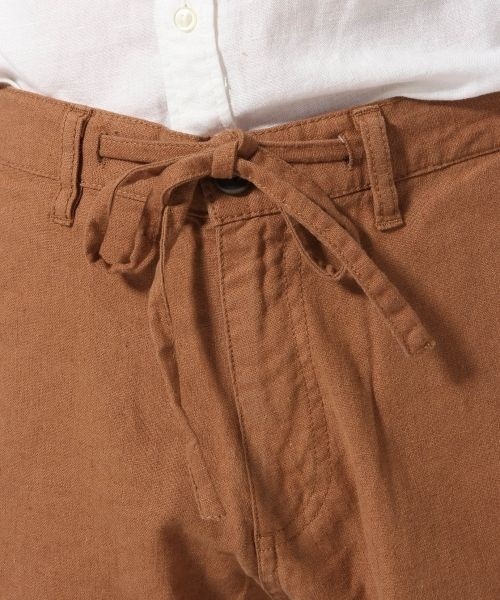 RAGEBLUE（レイジブルー）の「製品染めコットンリネンショーツ/563309（その他パンツ・メンズ・ブラック/ブラウン/ベージュ/オリーブ・MEDIUM/LARGE）」の10枚目の写真