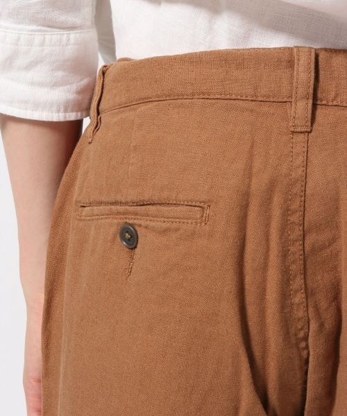 RAGEBLUE（レイジブルー）の「製品染めコットンリネンショーツ/563309（その他パンツ・メンズ・ブラック/ブラウン/ベージュ/オリーブ・MEDIUM/LARGE）」の6枚目の写真