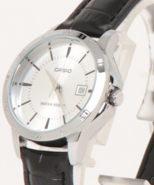 CASIO(カシオ)の「CASIO カシオ / 腕時計 アナログ クォーツ フェイクレザーベルト 日常生活防水 ラウンドフェイス 腕時計