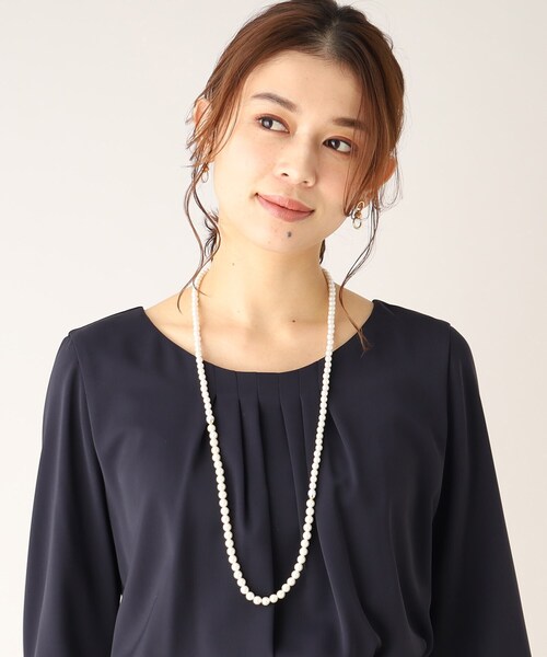 UNTITLED（アンタイトル）の「◆【セレモニー】メタルポイントパールネックレス（ネックレス・レディース・ゴールド/シルバー・99）」の14枚目の写真