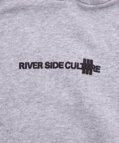 RIVER SIDE CULTURE(リバーサイドカルチャー)の「RIVER SIDE CULTURE/COTTON100% RSCエジプト文明ホルスの目モチーフ プルパーカー(M4)(パーカー・メンズ・杢グレー/ブルーグリーン/ブラック・MEDIUM/LARGE/X-LARGE)」の13枚目の写真
