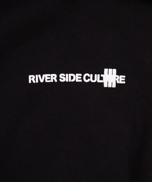 RIVER SIDE CULTURE(リバーサイドカルチャー)の「RIVER SIDE CULTURE/COTTON100% RSCエジプト文明ホルスの目モチーフ プルパーカー(M4)(パーカー・メンズ・杢グレー/ブルーグリーン/ブラック・MEDIUM/LARGE/X-LARGE)」の8枚目の写真