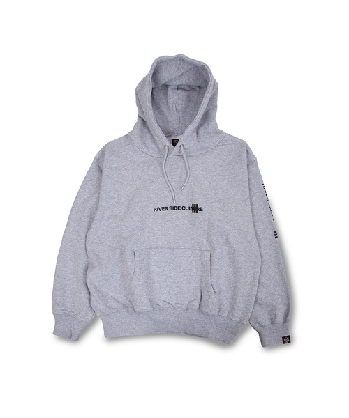 RIVER SIDE CULTURE(リバーサイドカルチャー)の「RIVER SIDE CULTURE/COTTON100% RSCエジプト文明ホルスの目モチーフ プルパーカー(M4)(パーカー・メンズ・杢グレー/ブルーグリーン/ブラック・MEDIUM/LARGE/X-LARGE)」の10枚目の写真