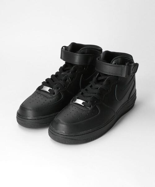 NIKE(ナイキ)の「<NIKE> AIRFORCE 1 MID 07/エアフォース1 ミッド(スニーカー・メンズ・ブラック/ホワイト・26.5cm/27cm/27.5cm/28cm/28.5cm/29cm/26cm)」の3枚目の写真