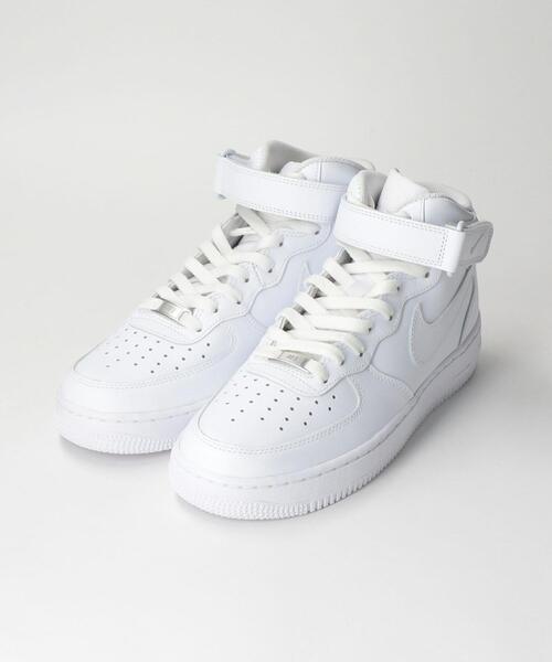 NIKE(ナイキ)の「<NIKE> AIRFORCE 1 MID 07/エアフォース1 ミッド(スニーカー・メンズ・ブラック/ホワイト・26.5cm/27cm/27.5cm/28cm/28.5cm/29cm/26cm)」の6枚目の写真