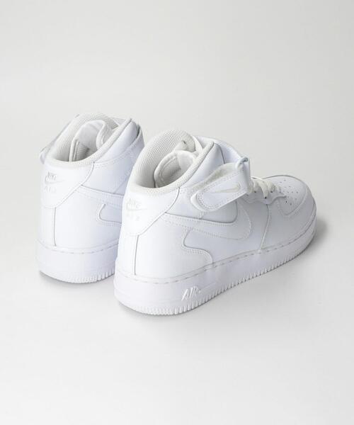 NIKE(ナイキ)の「<NIKE> AIRFORCE 1 MID 07/エアフォース1 ミッド(スニーカー・メンズ・ブラック/ホワイト・26.5cm/27cm/27.5cm/28cm/28.5cm/29cm/26cm)」の5枚目の写真