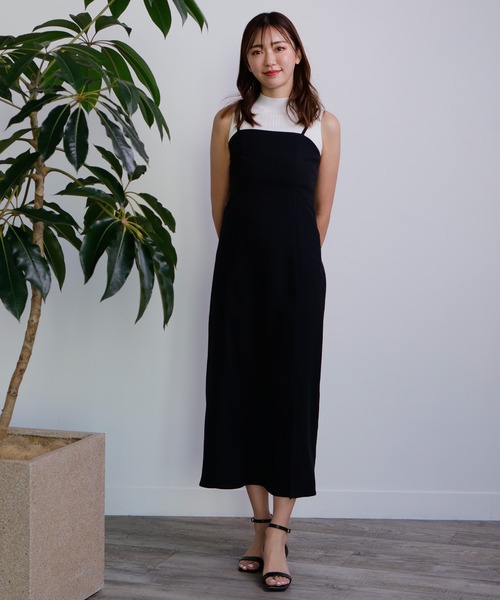 LADYMADE（レディメイド）の「フレアスリットキャミワンピース（ワンピース・レディース・アイボリー/ブラック/パープル・FREE）」の12枚目の写真