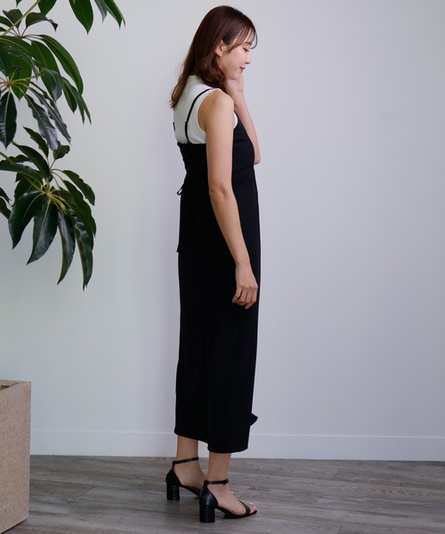 LADYMADE（レディメイド）の「フレアスリットキャミワンピース（ワンピース・レディース・アイボリー/ブラック/パープル・FREE）」の15枚目の写真