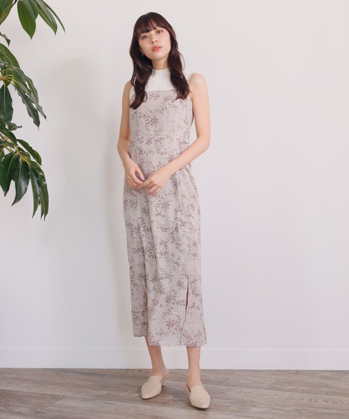 LADYMADE（レディメイド）の「フレアスリットキャミワンピース（ワンピース・レディース・アイボリー/ブラック/パープル・FREE）」の21枚目の写真