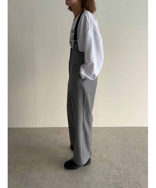 オールインワン・サロペット THE LATEST BIANCA POPELINE ABTP TROUSERS Casual Boat-Neck Jumpsuit Style 231050 | 1ère Avenue