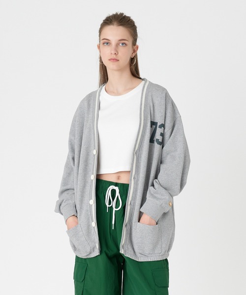 Levi's(リーバイス)の「Levi's/リーバイス GOLD TAB(TM) スウェットシャツ カーディガン グレー VINTAGE HTR GREY(カーディガン/ボレロ・レディース・マルチ・M/S/XS)」の9枚目の写真