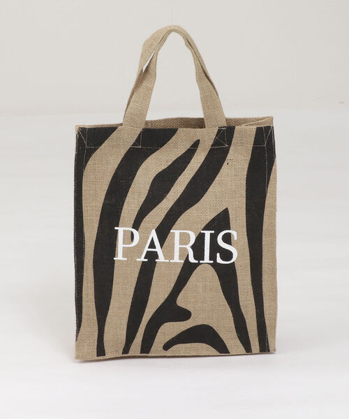 MAISON BENGAL（マイソンベンガル）の「【MAISON BENGAL/ メゾンベンガル】別注アニマルプリントトート（トートバッグ・レディース・ゼブラ/レオパード・FREE）」の4枚目の写真